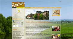 Desktop Screenshot of hotel-bertram.de